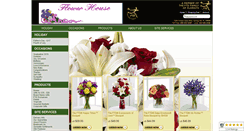 Desktop Screenshot of flowerhouse3.net